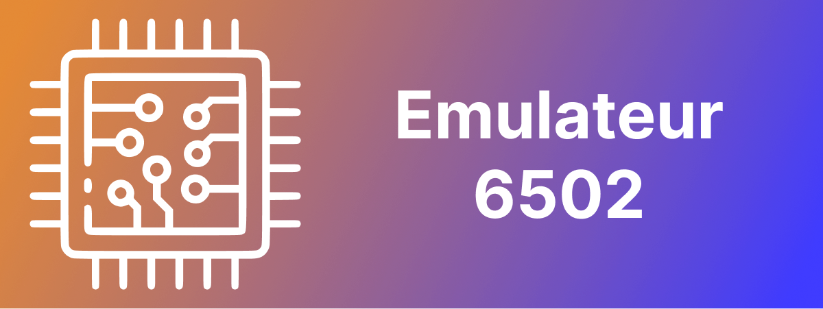 Emulator of 6502 Mos